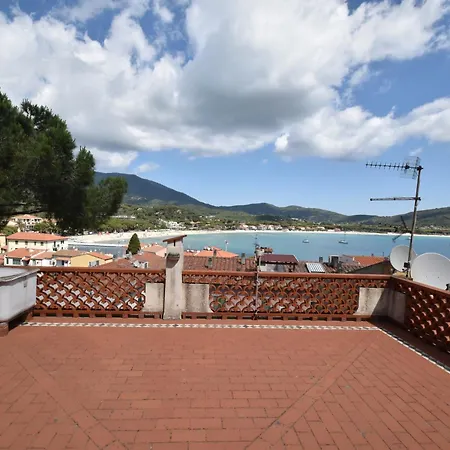 Trilocale Acquamarina - Terrazza Vista Mare, Clima E Posto Auto * Marina di Campo