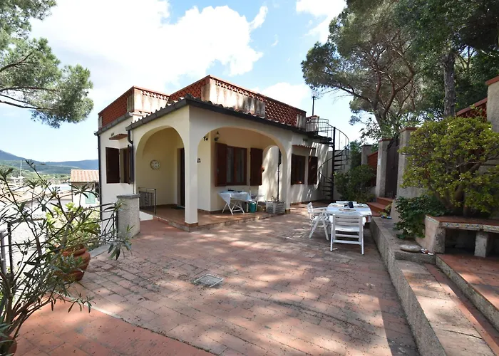 Trilocale Acquamarina - Terrazza Vista Mare, Clima E Posto Auto * Marina di Campo